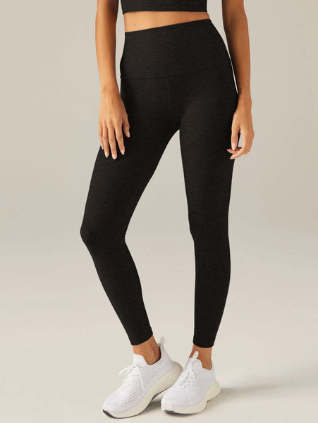 Beyond Yoga Spacedye Caught The Midi High Waisted Legging Darkest Night