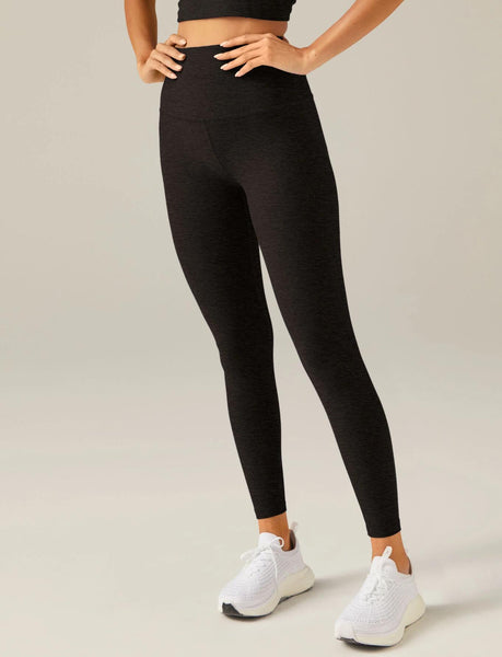 Beyond Yoga Spacedye Caught The Midi High Waisted Legging Darkest Night