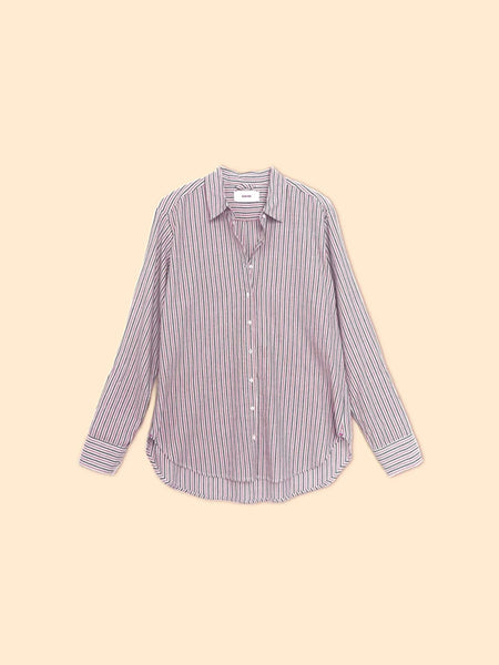 Xirena Beau Shirt In Firework Stripe