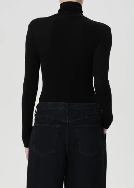 AGOLDE Pascale Turtleneck Black