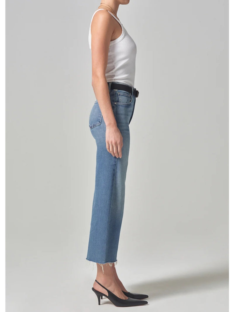 Citizens Of Humanity Lyra Crop Wide Leg In Abliss