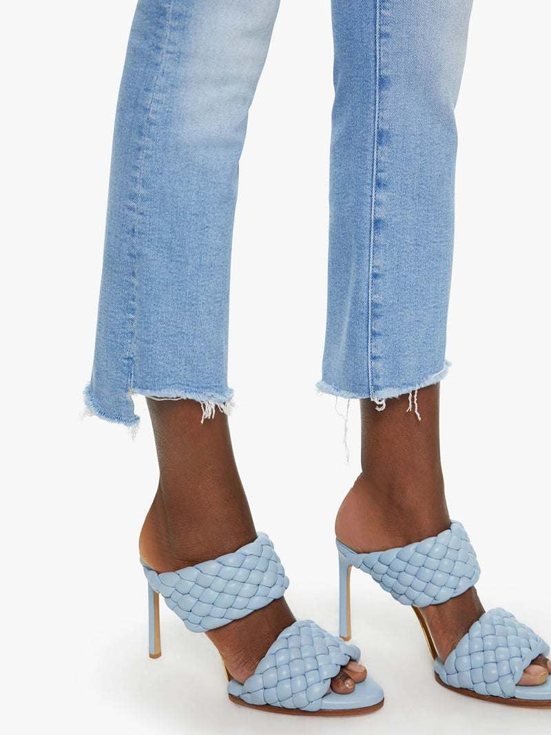 MOTHER Denim The Insider Crop Step Fray In Limited Edition