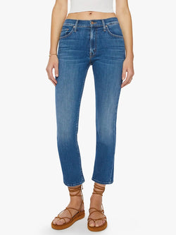 MOTHER Denim The Mid Rise Rider Ankle In Right On!