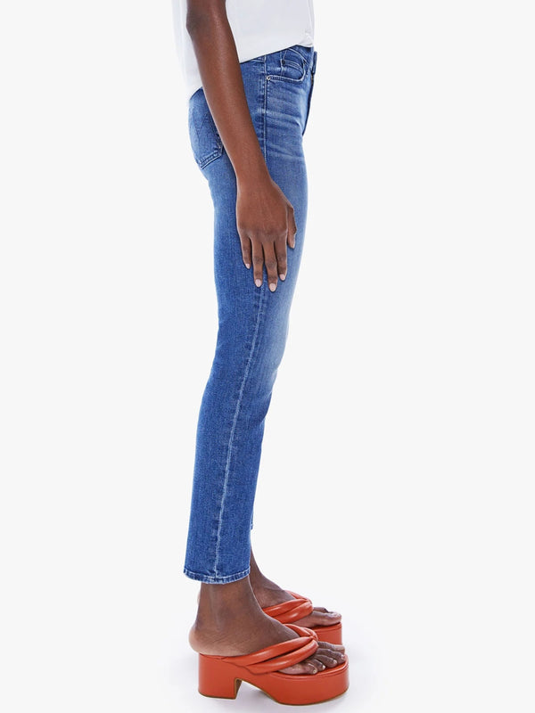 MOTHER Denim The Mid Rise Dazzler Ankle In Wish On A Star