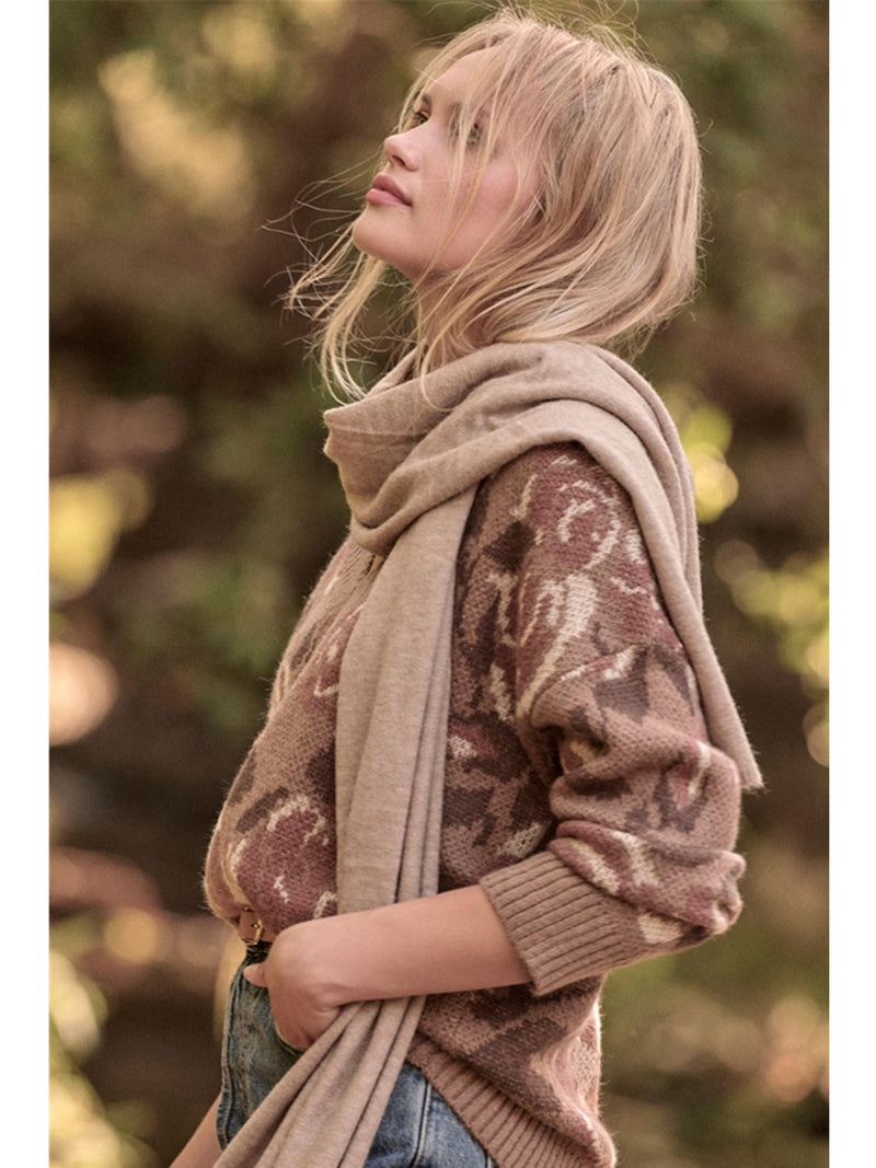 Promesa Liam Sweater In Taupe