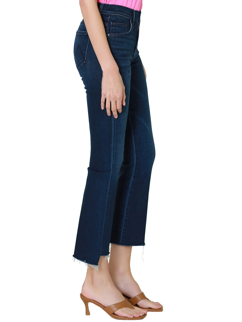 MOTHER The Insider Crop Step Fray In Movin Up 