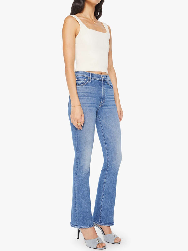 MOTHER Denim High Waisted Weekender Skimp In Swing And A Miss
