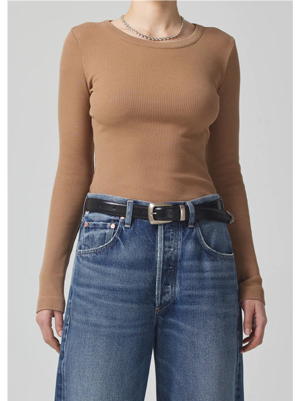 Citizens Of Humanity Adeline Top In Camel