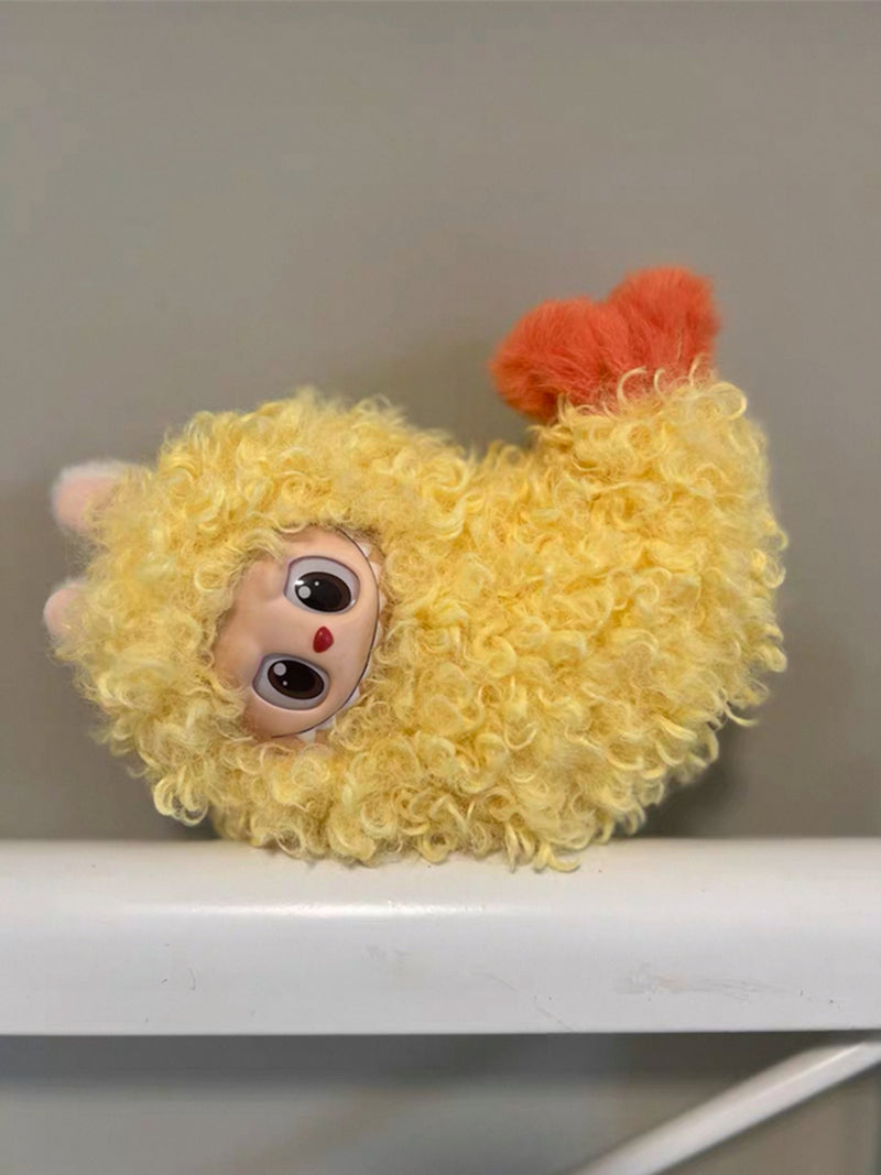 Pop Mart Labubu THE MONSTERS Wacky Mart Fried Shrimp Costume