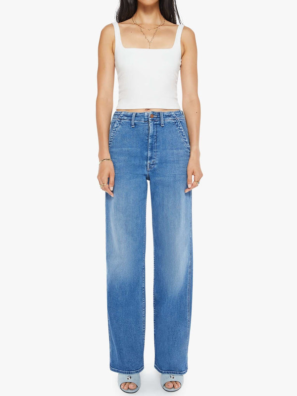 MOTHER Denim The Major Prep Zip Sneak In Ready Set Go