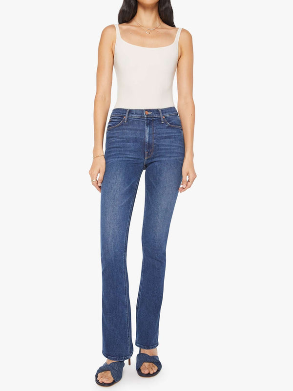 MOTHER Denim High Waisted Runaway In Start Your Engines!
