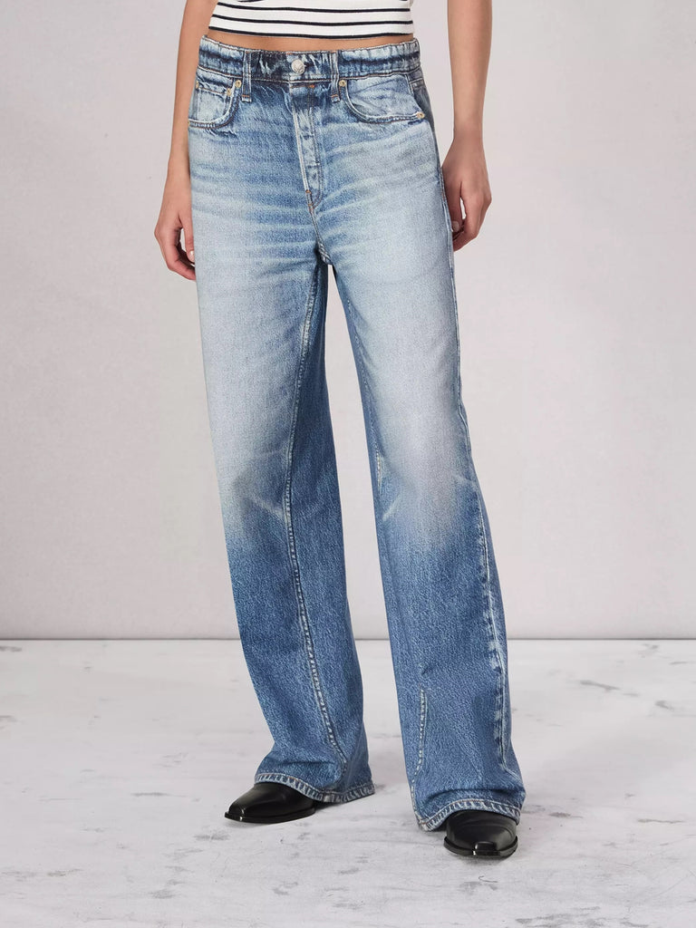 Rag and Bone Miramar Wide Leg Pant In Noosa – Evoluxxy
