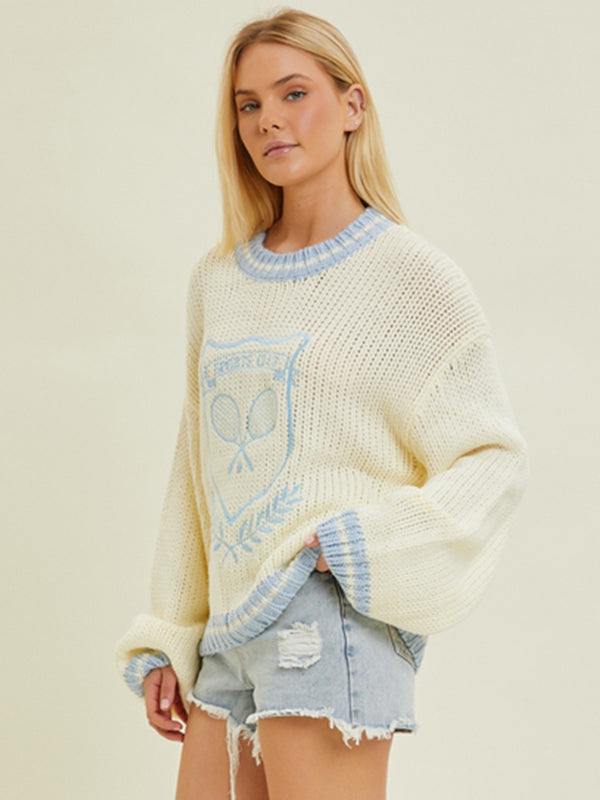 BaeVely Kinsley Sweater In Cream