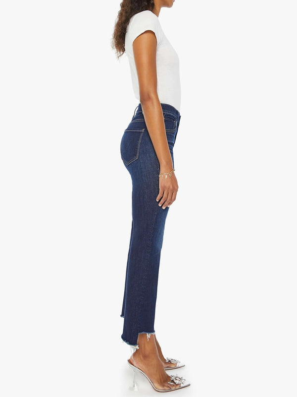 MOTHER Denim The Insider Crop Step Fray In Off Limits