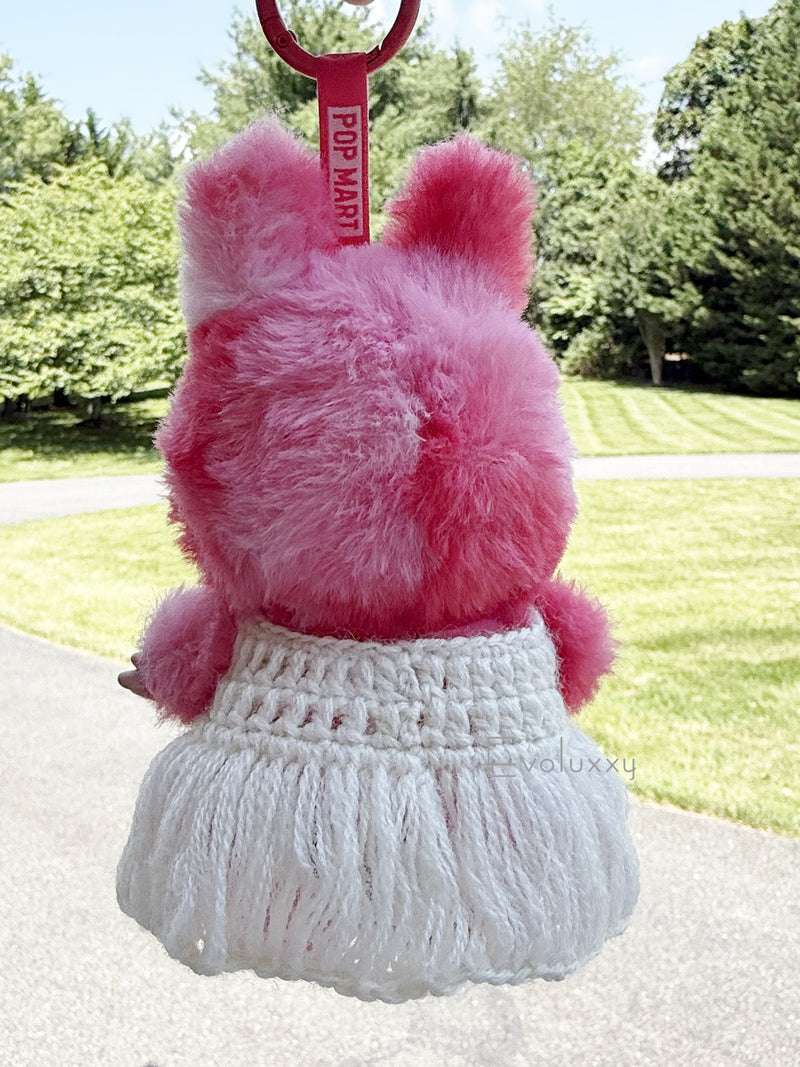 Pop Mart Labubu THE MONSTERS Summer Crochet Dress With Hats