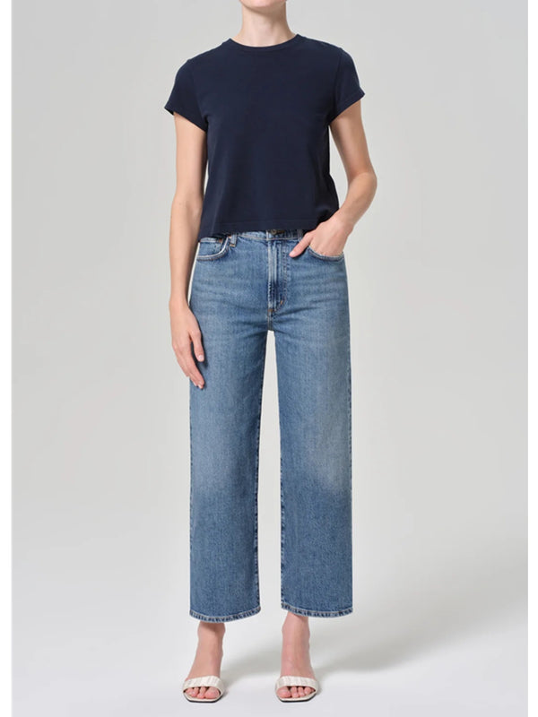 AGOLDE Harper Crop Jean In Moor