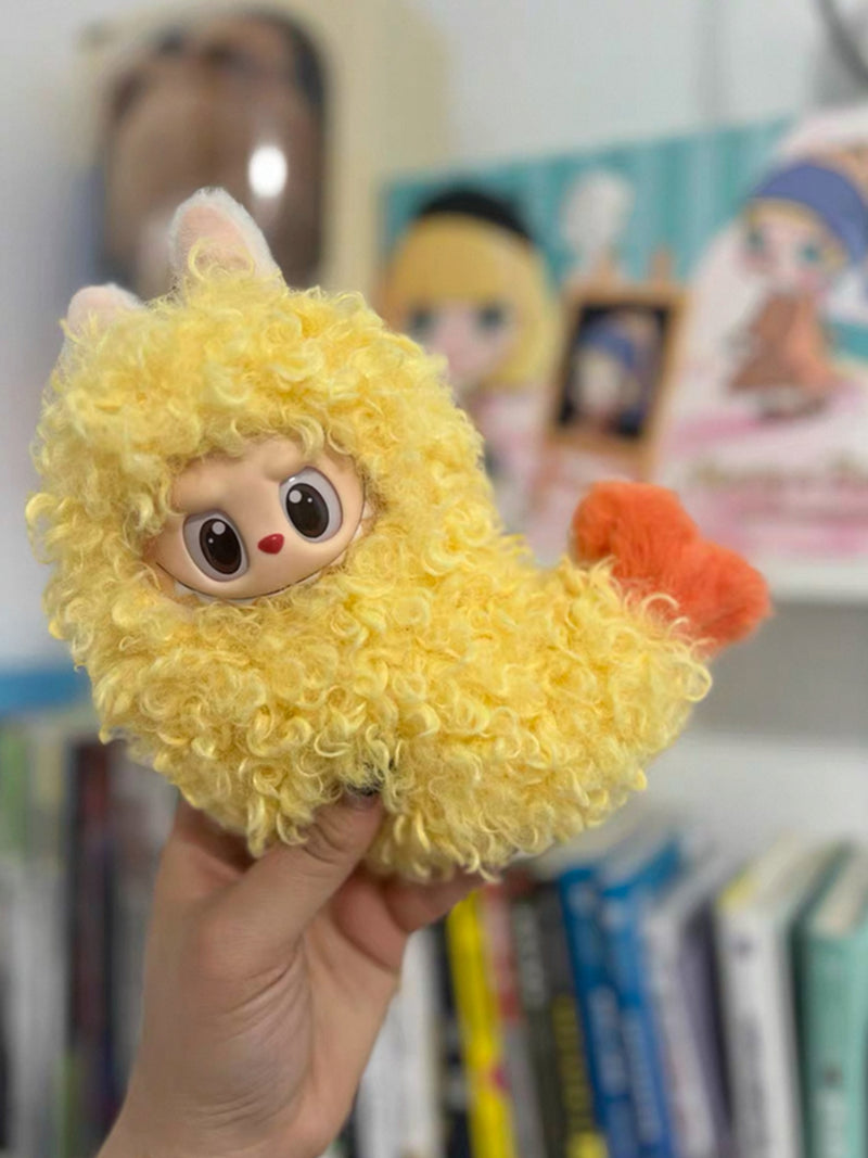 Pop Mart Labubu THE MONSTERS Wacky Mart Fried Shrimp Costume