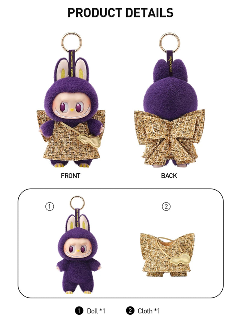 Pop Mart Labubu x Pronounce Wings of Fortune Vinyl Plush Hanging Card