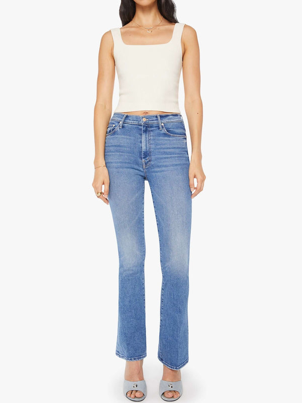 MOTHER Denim High Waisted Weekender Skimp In Swing And A Miss