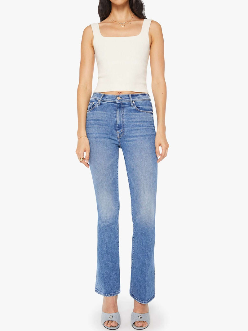MOTHER Denim High Waisted Weekender Skimp In Swing And A Miss