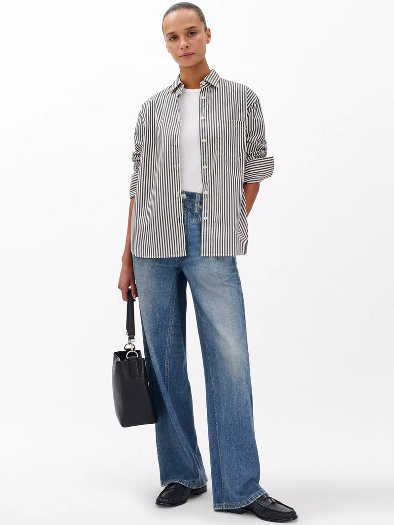 Rag and Bone Miramar Wide Leg Pant In Lenox