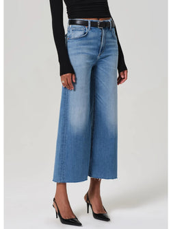 Citizens Of Humanity Lyra Wide Leg Crop In Bhodi