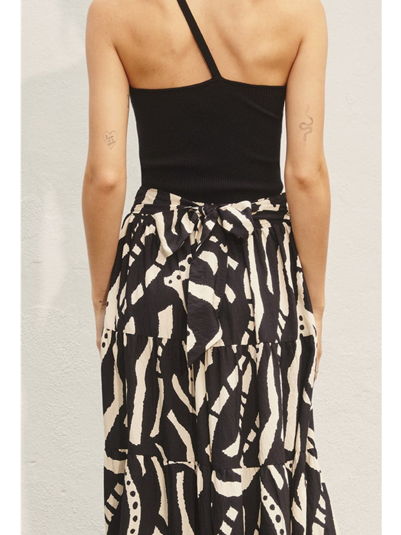 Dress Forum Anu Skirt In Black Ecru