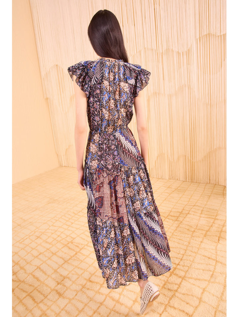 Ulla Johnson Asis Dress In Indigo