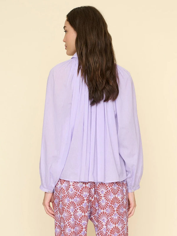 Xirena Fabienne Shirt In Soft Iris