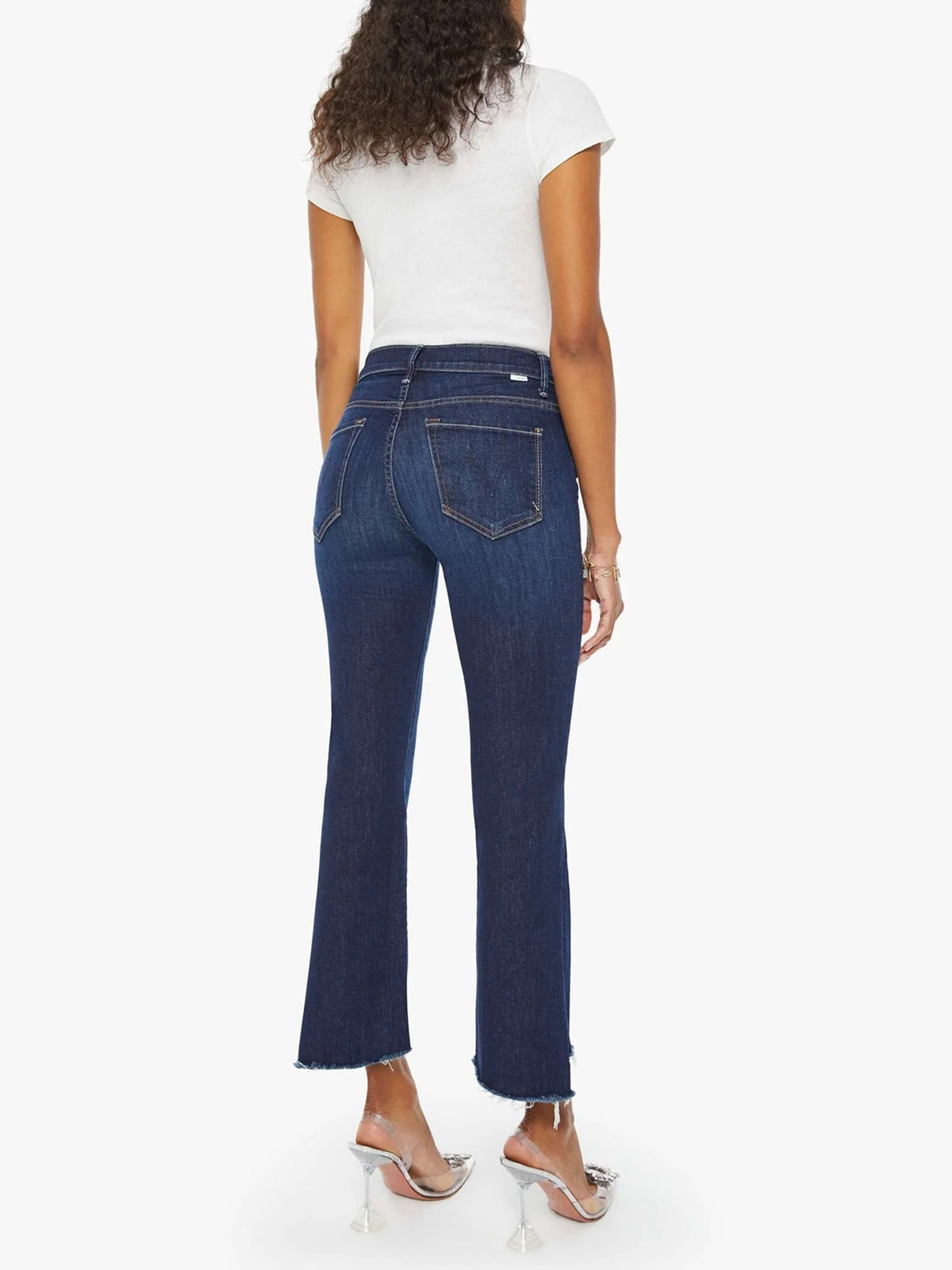 MOTHER Denim The Insider Crop Step Fray In Off Limits – Evoluxxy