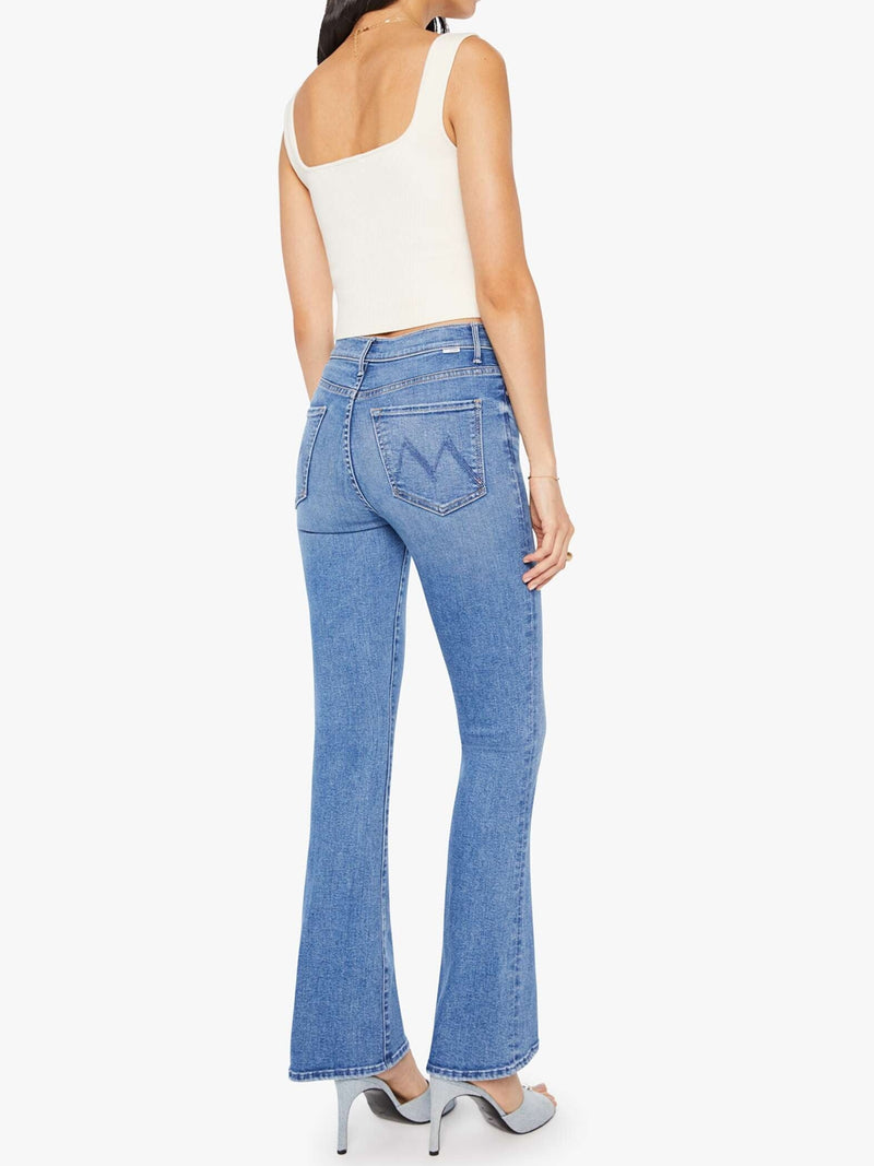 MOTHER Denim High Waisted Weekender Skimp In Swing And A Miss