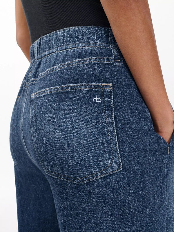 Rag & Bone Miramar Wide-Leg Pants In Petra