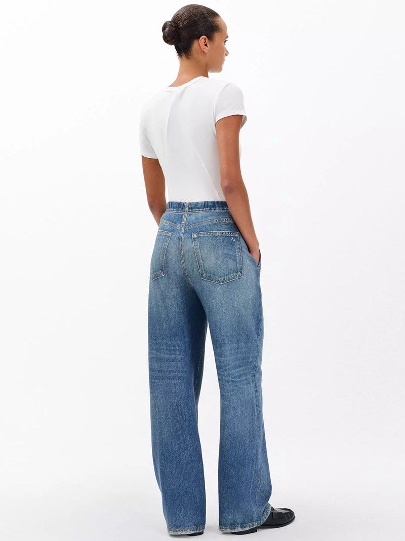 Rag and Bone Miramar Wide Leg Pant In Lenox