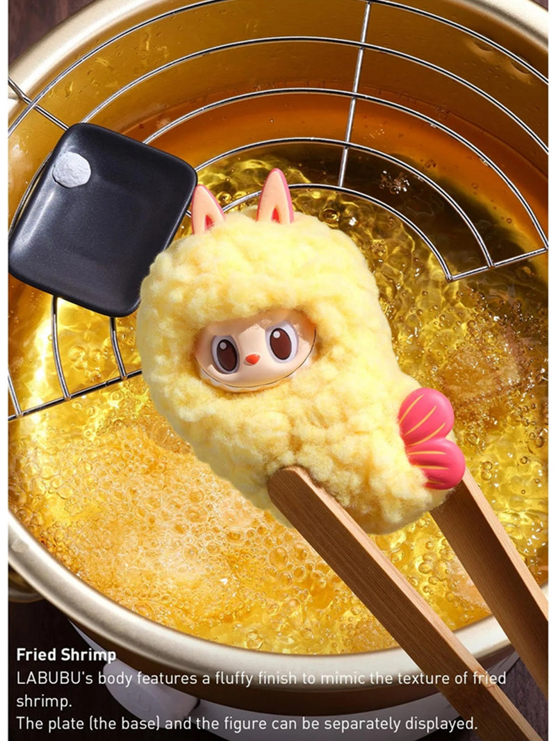 Pop Mart Labubu THE MONSTERS Wacky Mart Fried Shrimp Costume