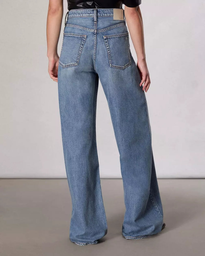 Rag&Bone Featherweight Sofie Wide Leg Jeans Beverly