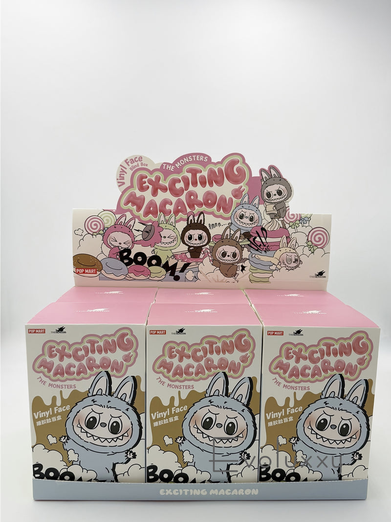 Pop Mart Labubu The Monsters Exciting Macaron Vinyl Face Blind Box