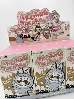 Pop Mart Labubu The Monsters Exciting Macaron Vinyl Face Blind Box