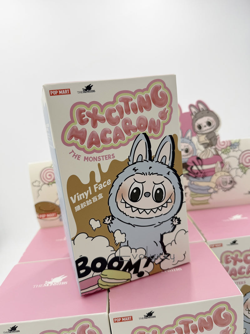 Pop Mart Labubu The Monsters Exciting Macaron Vinyl Face Blind Box