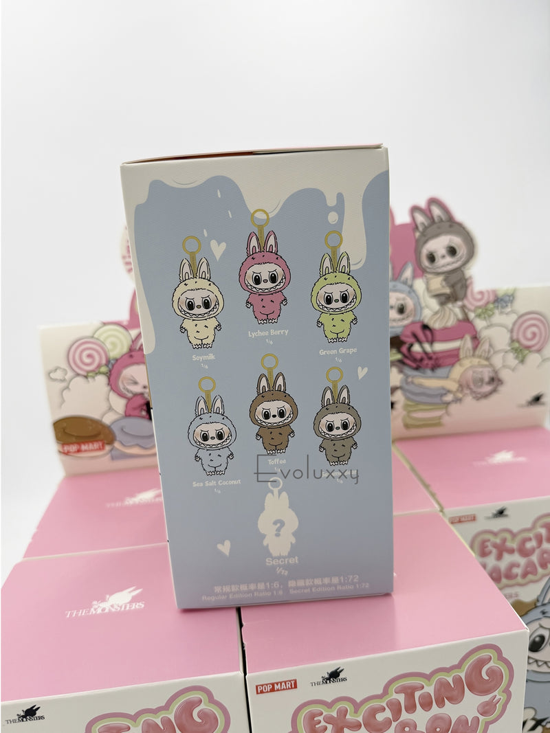 Pop Mart Labubu The Monsters Exciting Macaron Vinyl Face Blind Box