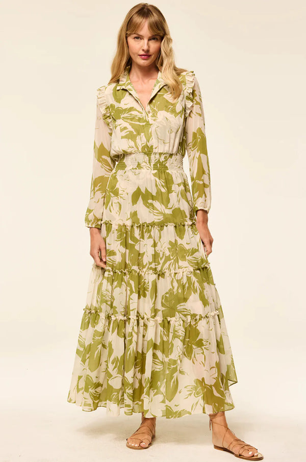 Misa ARHEA DRESS Green Goddess size S