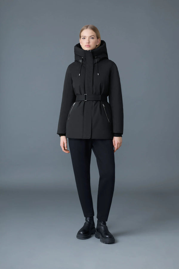 Mackage JENI-NF 2-in-1 down parka with removable bib in Black