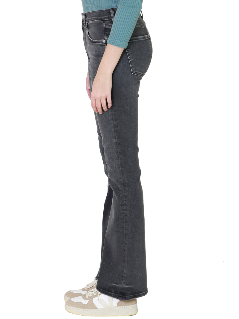 Citizens Of Humanity Lilah High Rise Bootcut 30" In Caviar