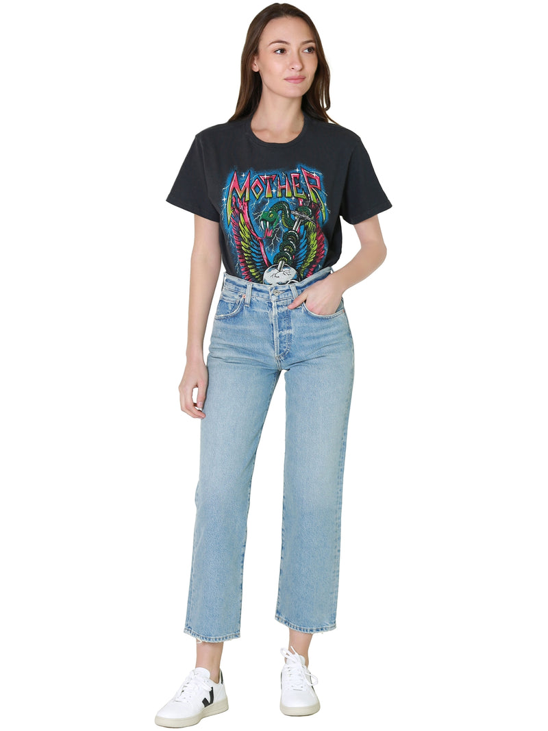 Citizens Of Humanity Emery Crop Relaxed Straight 27” In Daydream