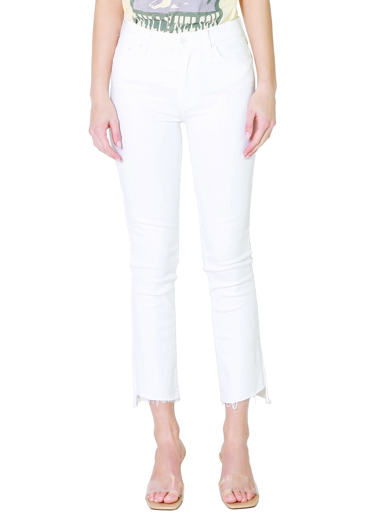 パンツ Mother/ Insider Crop Step Fray 24 The Insider Crop Step Fray - Noted! | MOTHER DENIM