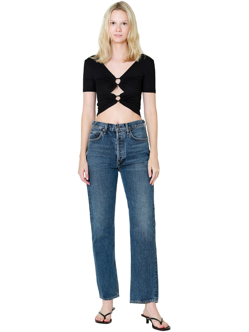 AGOLDE The 90's Pinch Waist High Rise Jean In Portrait