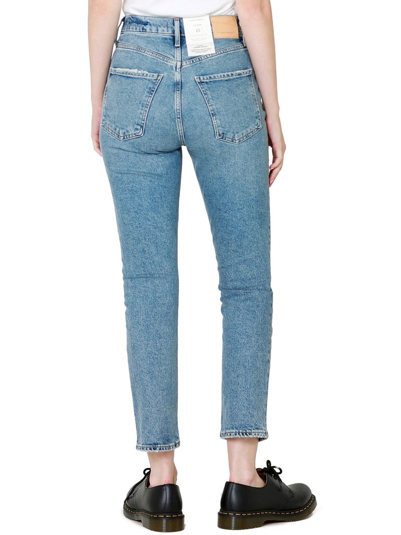 Citizens Of Humanity Jolene High Rise Straight Jean In Mirja